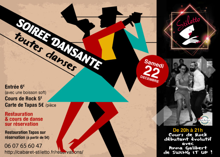 Soirée Dansante Toutes Danses - Cabaret Stiletto